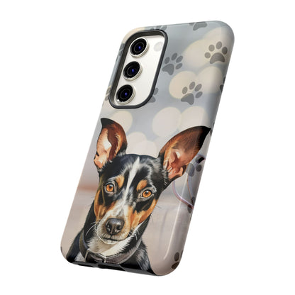 Rat Terrier by Tough Cases a (Apple iPhone, Samsung Galaxy, and Google Pixel)