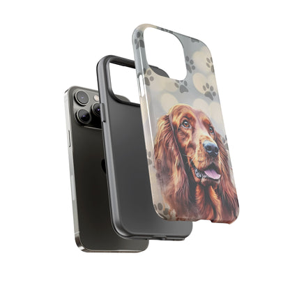 Irish Setter Phone Case by Tough Cases (Apple iPhone, Samsung Galaxy, and Google Pixel)