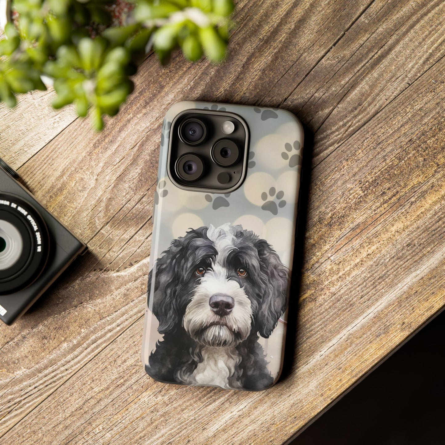 Portuguese Water Dog by Tough Cases (Apple iPhone, Samsung Galaxy, and Google Pixel)