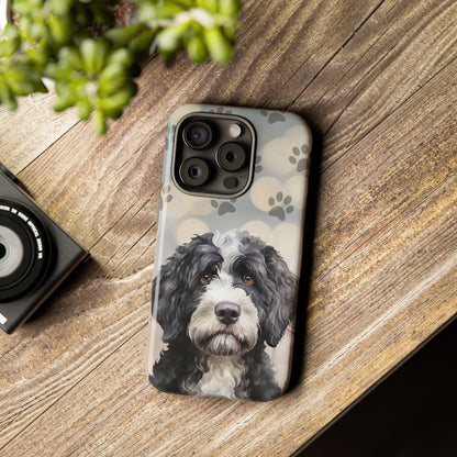Portuguese Water Dog by Tough Cases (Apple iPhone, Samsung Galaxy, and Google Pixel)