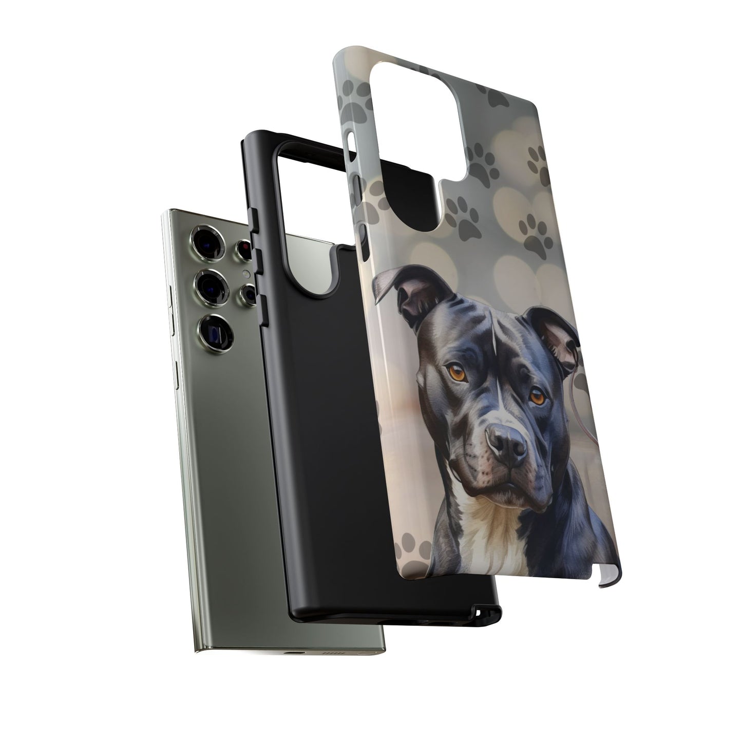 Staffordshire Bull Terrier by Tough Cases (Apple iPhone, Samsung Galaxy, and Google Pixel)