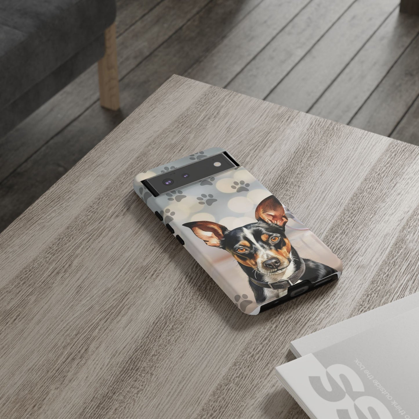 Rat Terrier by Tough Cases a (Apple iPhone, Samsung Galaxy, and Google Pixel)