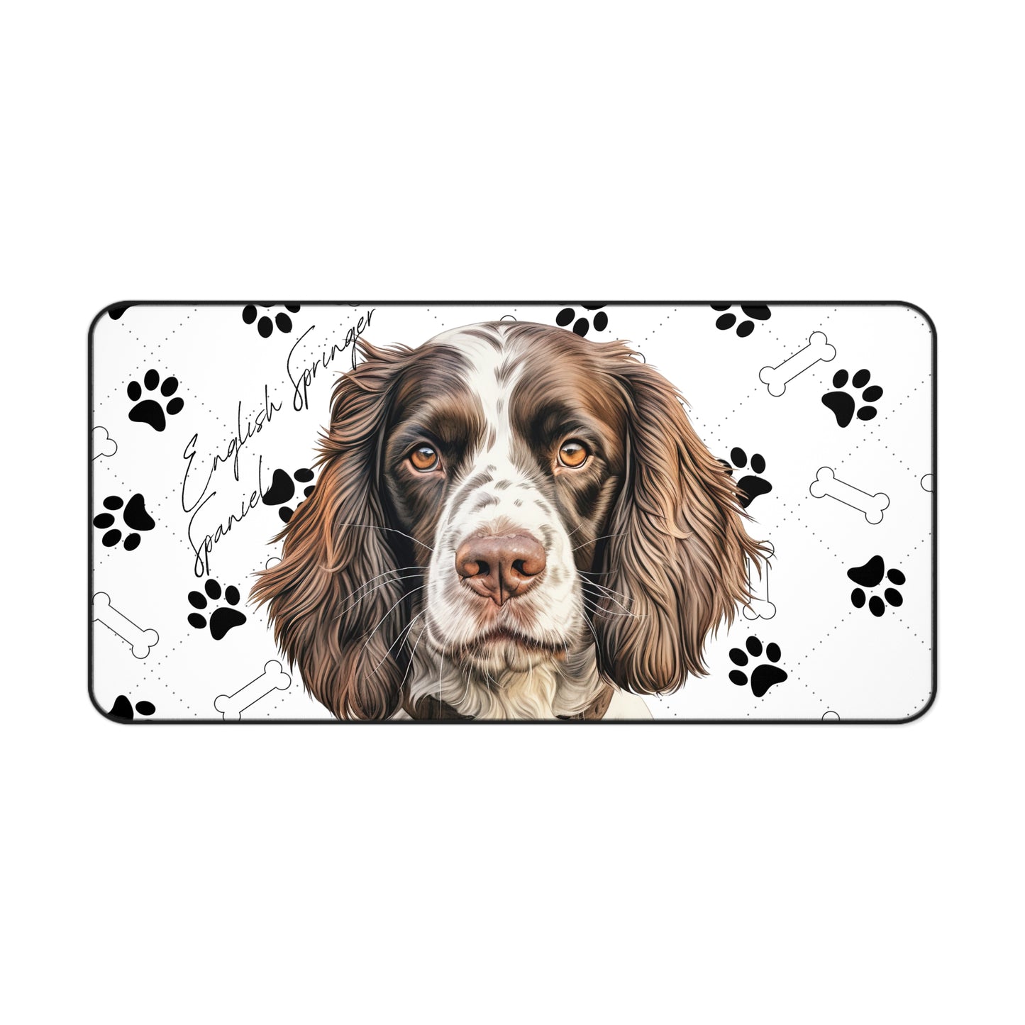 English Springer Spaniel Desk Mat