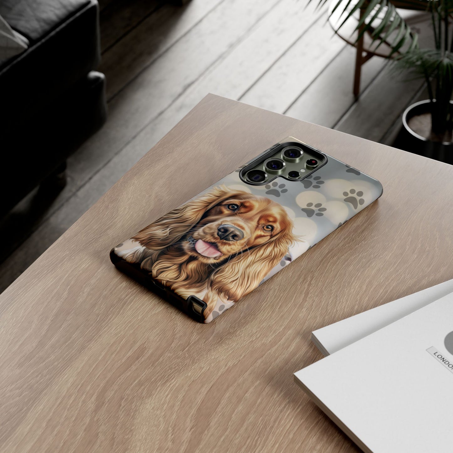 Cocker Spaniel Phone Case by Tough Cases (Apple iPhone, Samsung Galaxy, and Google Pixel)