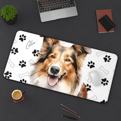 Collie Desk Mat