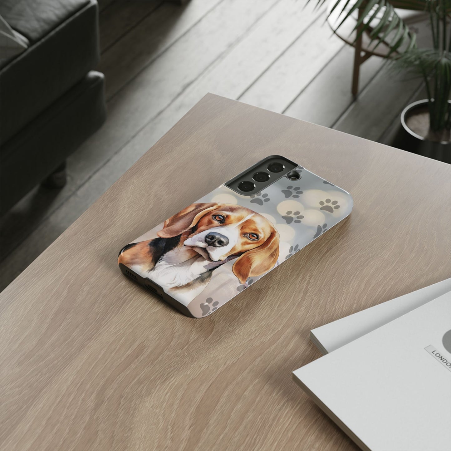 Beagle Phone Case by Tough Cases (Apple iPhone, Samsung Galaxy, and Google Pixel) Beagle