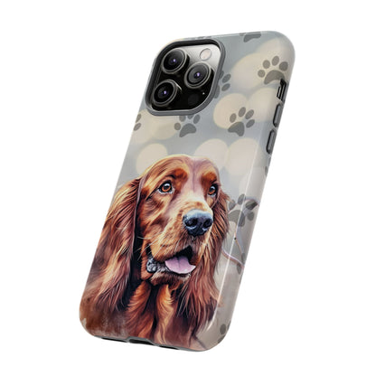 Irish Setter Phone Case by Tough Cases (Apple iPhone, Samsung Galaxy, and Google Pixel)