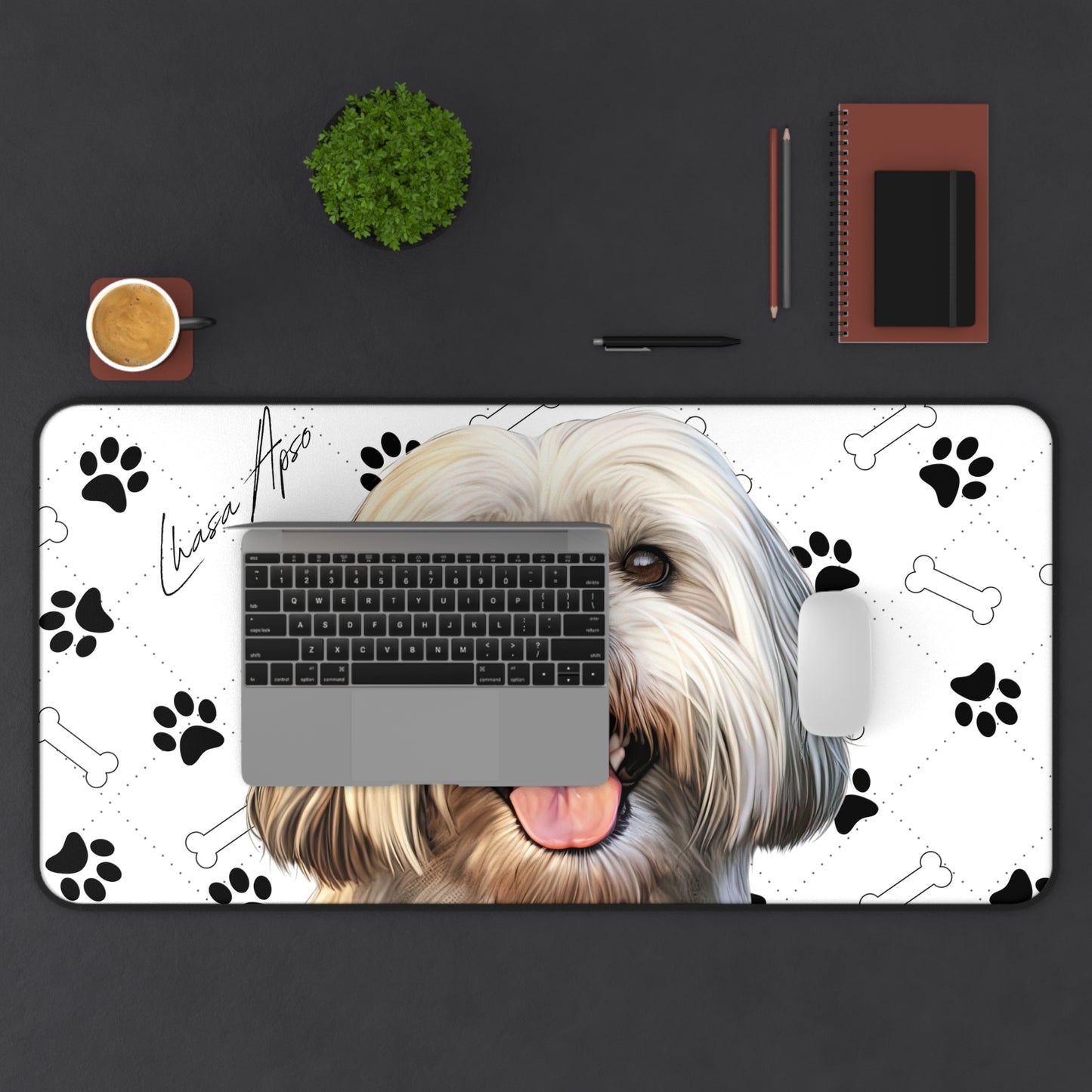 Lhaso Apso Desk Mat