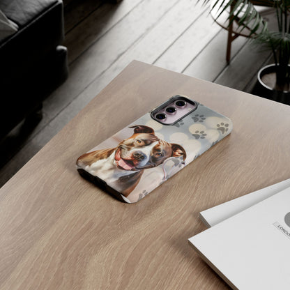 Phone Case by Tough Cases (Apple iphone, Samsung Galaxy, Google Pixel) Staffordshire Terrier