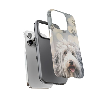 Old English Sheepdog by Tough Cases (Apple iPhone, Samsung Galaxy, and Google Pixel devices)