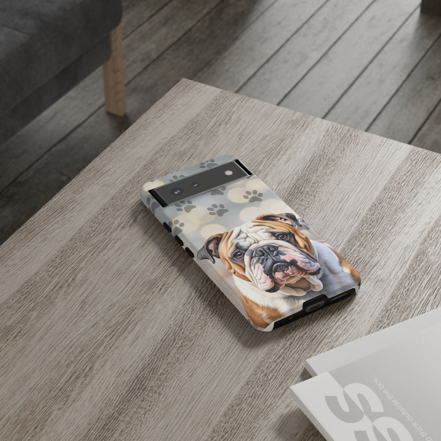 Bull Dog Phone Case by Tough Cases (Apple iPhone, Samsung Galaxy, and Google Pixel)