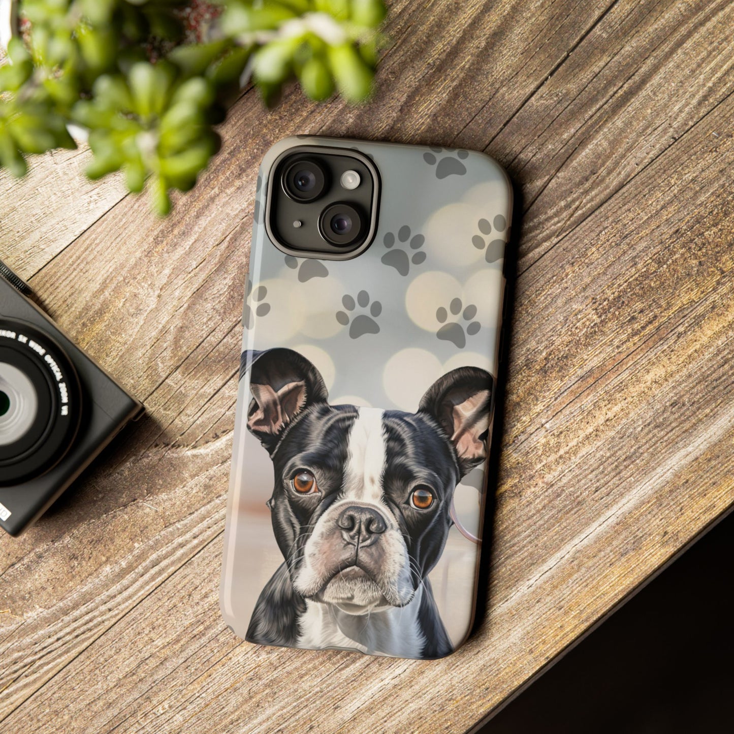 Boston Terrier Phone Case by Tough Cases (Apple iphone, Samsung galaxy, Google Pixel) Boston Terrier