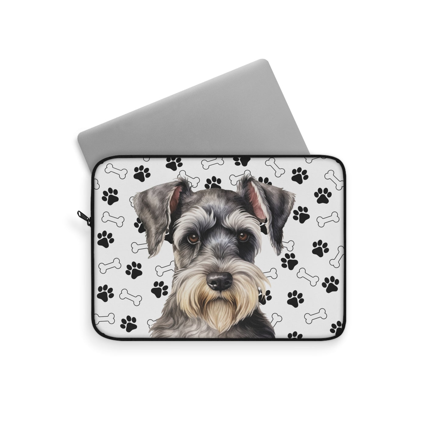Miniature Schnauzer Laptop Sleeve