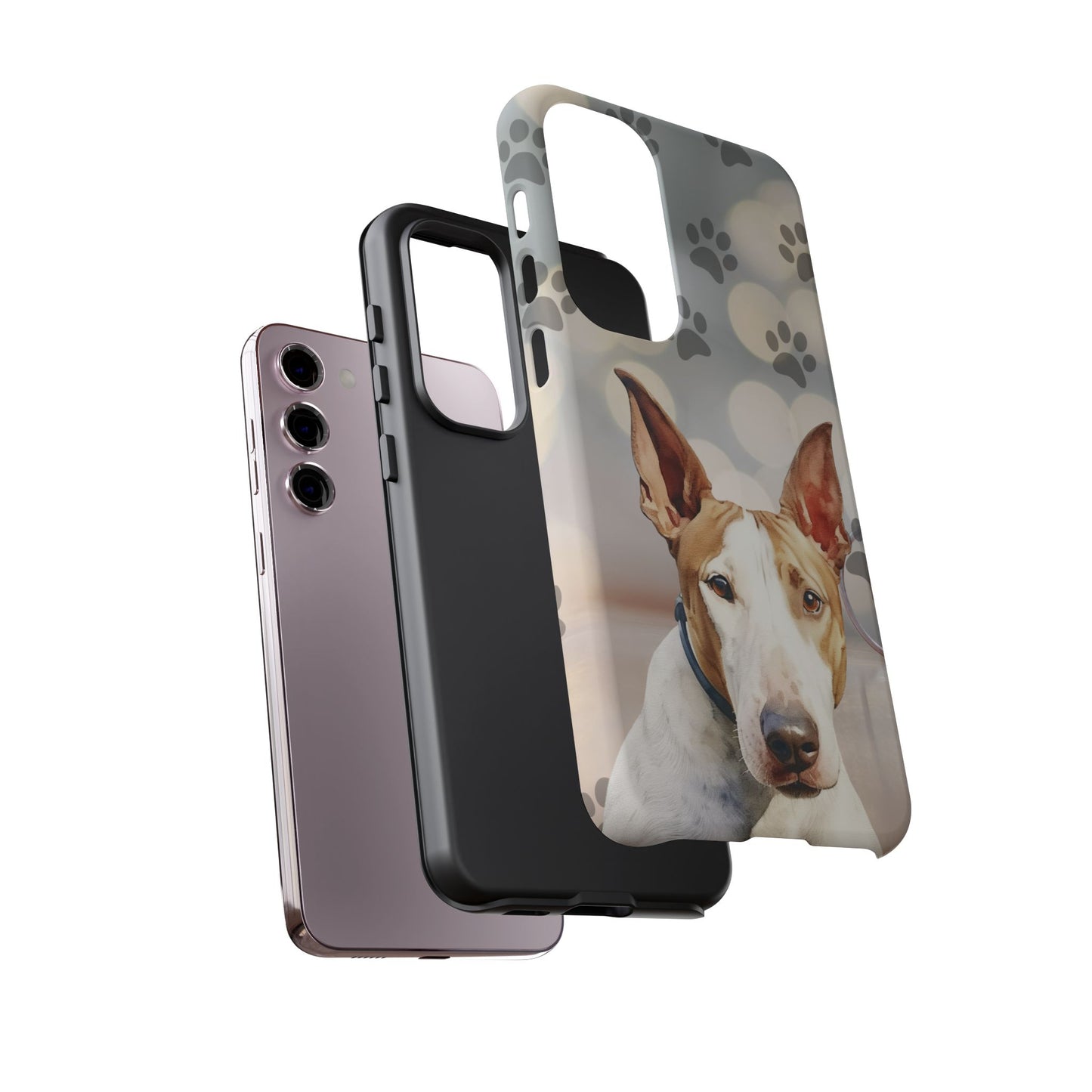Bull Terrier Phone Case by Tough Cases (Apple iPhone, Samsung Galaxy, and Google Pixel)