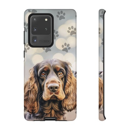 English Cocker Spaniel Phone Case by Tough Cases (Apple iPhone, Samsung Galaxy, and Google Pixel)