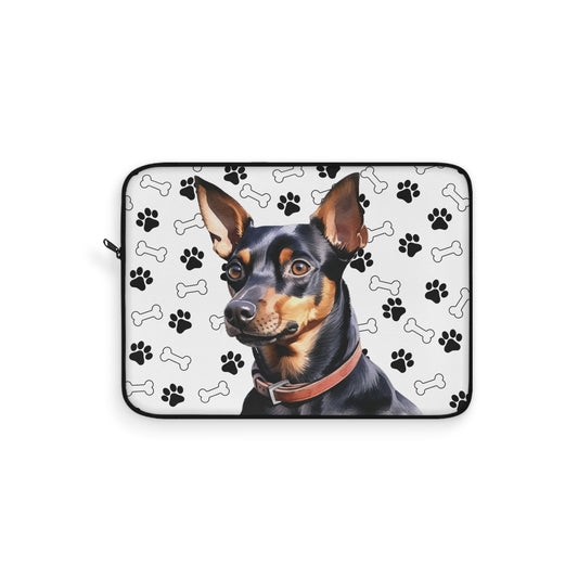 Miniature Pinscher Laptop Sleeve