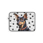 Miniature Pinscher Laptop Sleeve