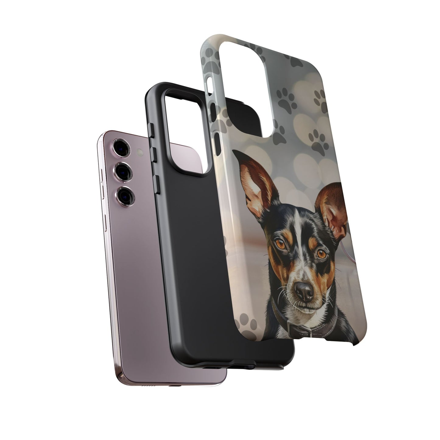 Rat Terrier by Tough Cases a (Apple iPhone, Samsung Galaxy, and Google Pixel)