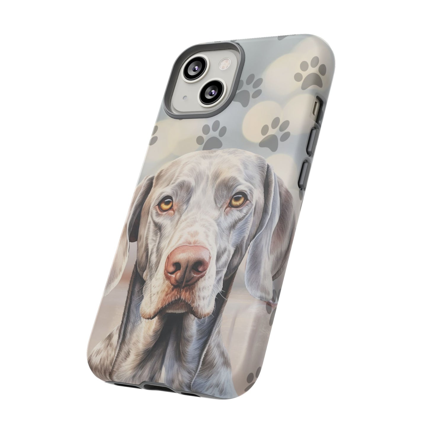 Weimaraner Phone Case by Tough Cases (Apple iPhone, Samsung Galaxy, and Google Pixel)
