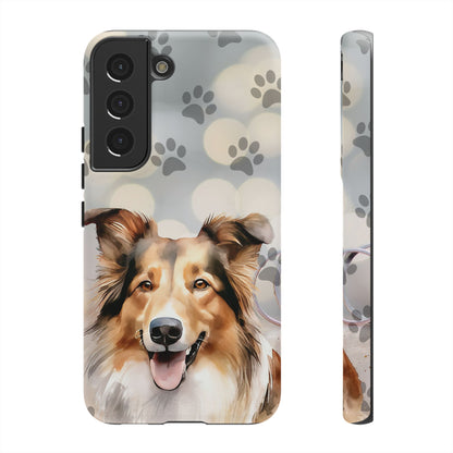 Collie Phone Case by Tough Cases (Apple iPhone, Samsung Galaxy, and Google Pixel)