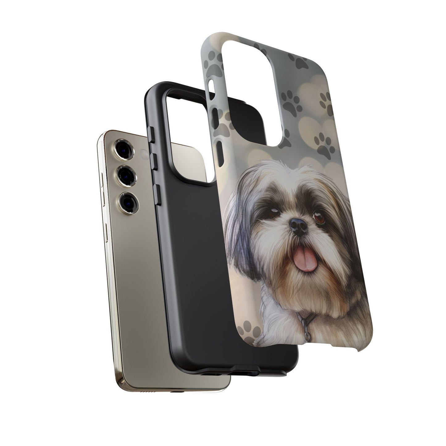 Shih Tzu iPhone 15 Case by Tough Cases (iPhone 15, Pro, Plus and Pro Max)