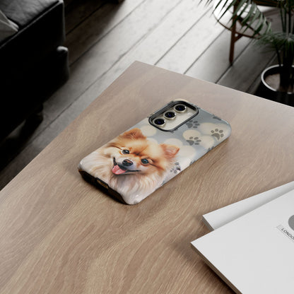 Pomeranian by Tough Cases (Apple iPhone, Samsung Galaxy, and Google Pixel)