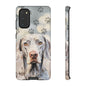 Weimaraner Phone Case by Tough Cases (Apple iPhone, Samsung Galaxy, and Google Pixel)