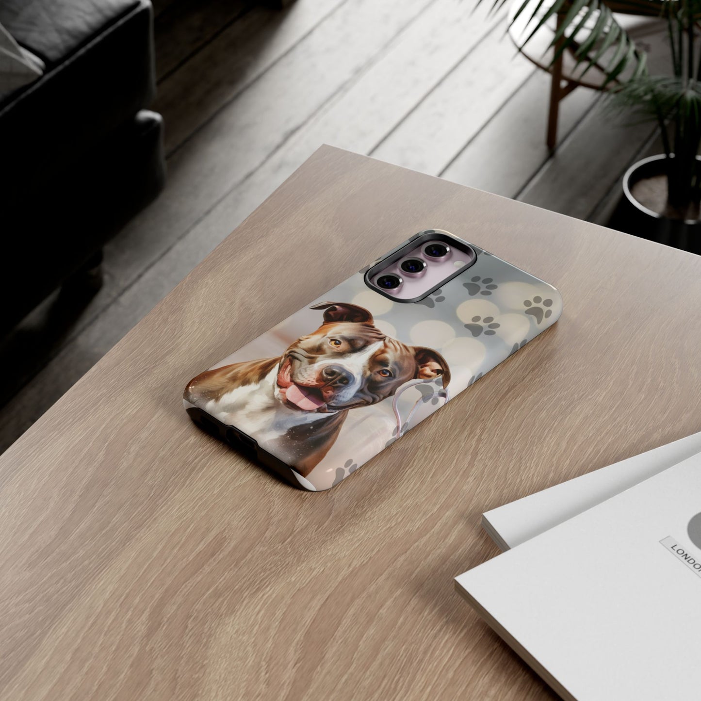 Phone Case by Tough Cases (Apple iphone, Samsung Galaxy, Google Pixel) Staffordshire Terrier