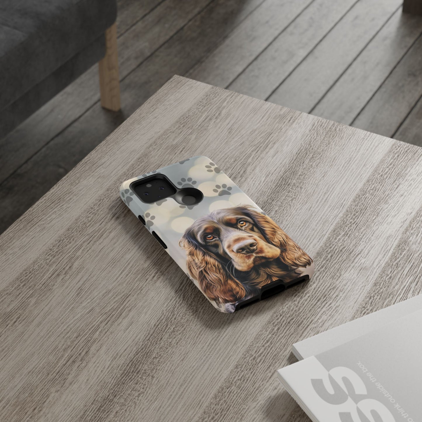English Cocker Spaniel Phone Case by Tough Cases (Apple iPhone, Samsung Galaxy, and Google Pixel)