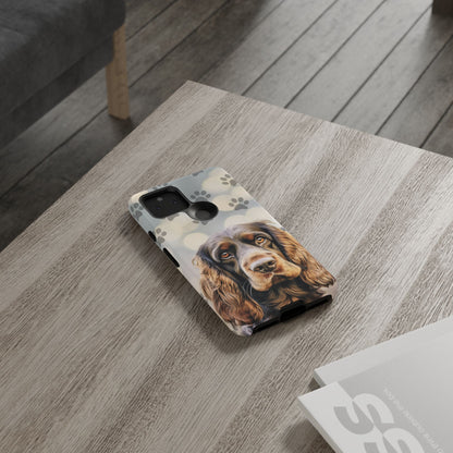 English Cocker Spaniel Phone Case by Tough Cases (Apple iPhone, Samsung Galaxy, and Google Pixel)