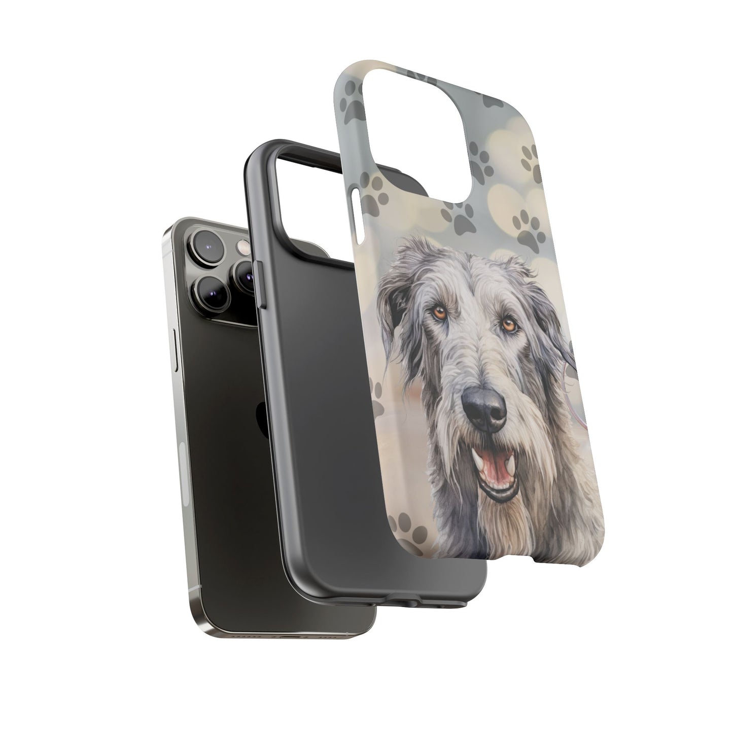 Irish Wolfhound Phone Case by Tough Cases (Apple iPhone, Samsung Galaxy, and Google Pixel)