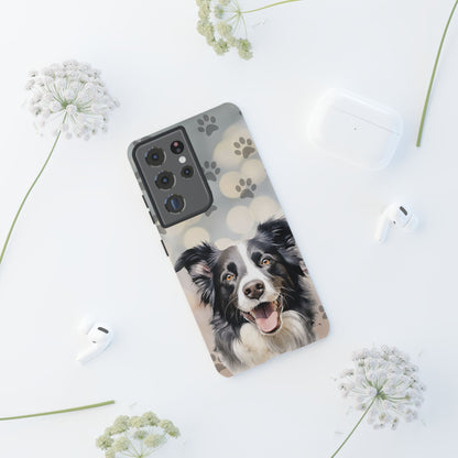 Border Collie Phone Case by Tough Cases (Apple iPhone, Samsung Galaxy, and Google Pixel)