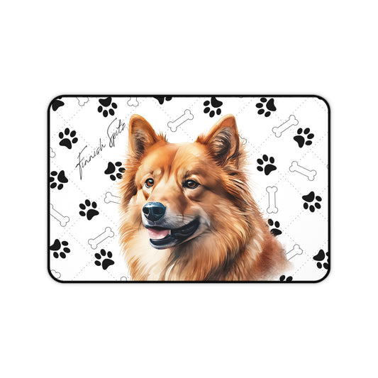 Finnish Spitz Desk Mat