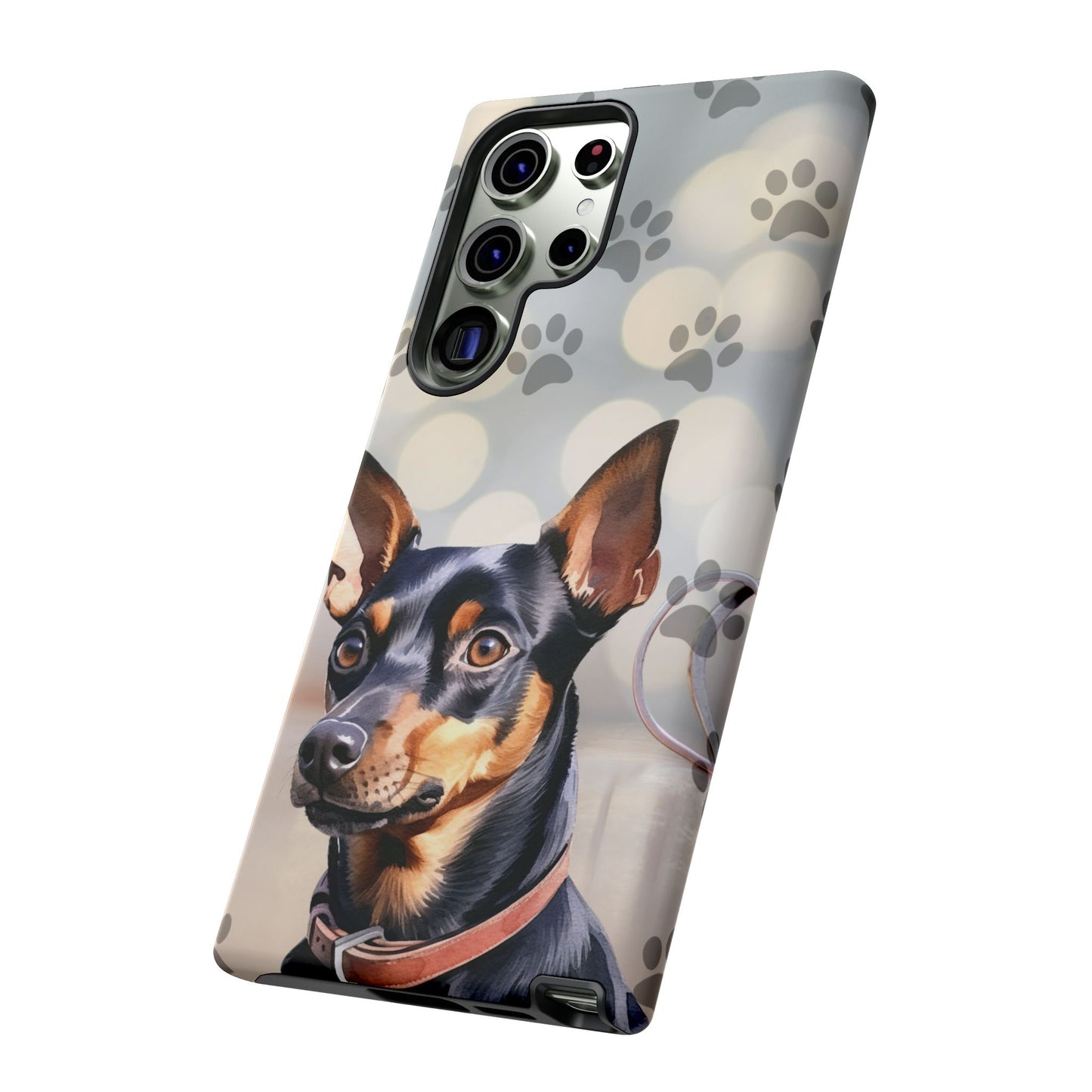 Miniature Pinscher by Tough Cases (Apple iPhone, Samsung Galaxy, and Google Pixel)