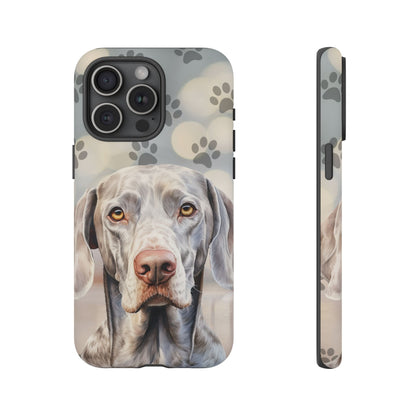 Weimaraner Phone Case by Tough Cases (Apple iPhone, Samsung Galaxy, and Google Pixel)