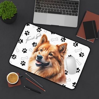 Finnish Spitz Desk Mat