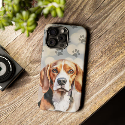 Beagle Phone Case by Tough Cases (Apple iPhone, Samsung Galaxy, and Google Pixel) Beagle