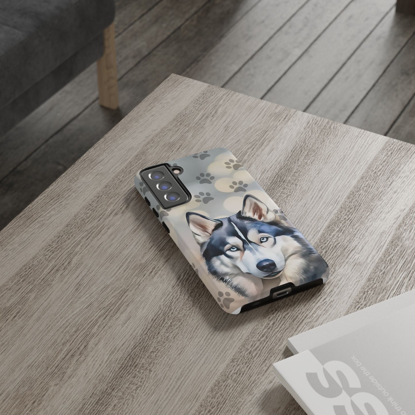 Siberian Husky Phone Cases by Tough Cases (Apple iPhone, Samsung Galaxy, and Google Pixel)