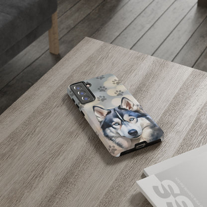 Siberian Husky Phone Cases by Tough Cases (Apple iPhone, Samsung Galaxy, and Google Pixel)