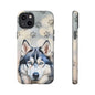 Siberian Husky Phone Cases by Tough Cases (Apple iPhone, Samsung Galaxy, and Google Pixel)