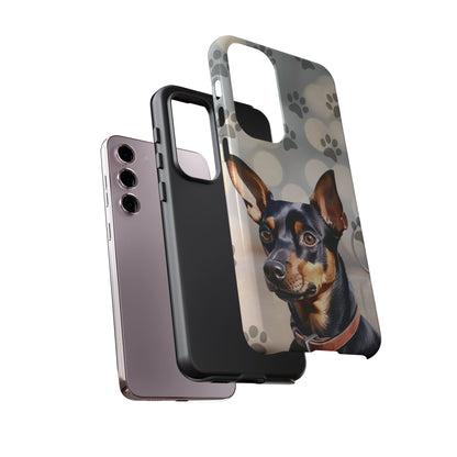 Miniature Pinscher by Tough Cases (Apple iPhone, Samsung Galaxy, and Google Pixel)