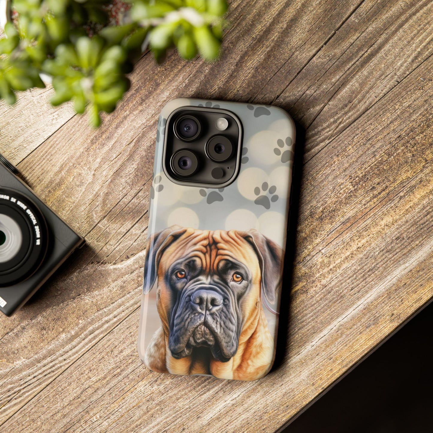 Bull Mastiff Phone Case by Tough Cases (Apple iPhone, Samsung Galaxy, and Google Pixel)