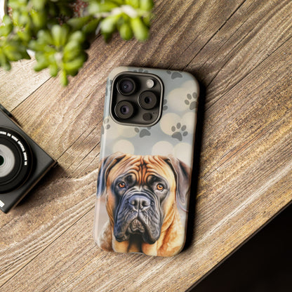 Bull Mastiff Phone Case by Tough Cases (Apple iPhone, Samsung Galaxy, and Google Pixel)