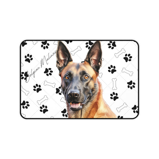 Belgian Malinois Desk Mat
