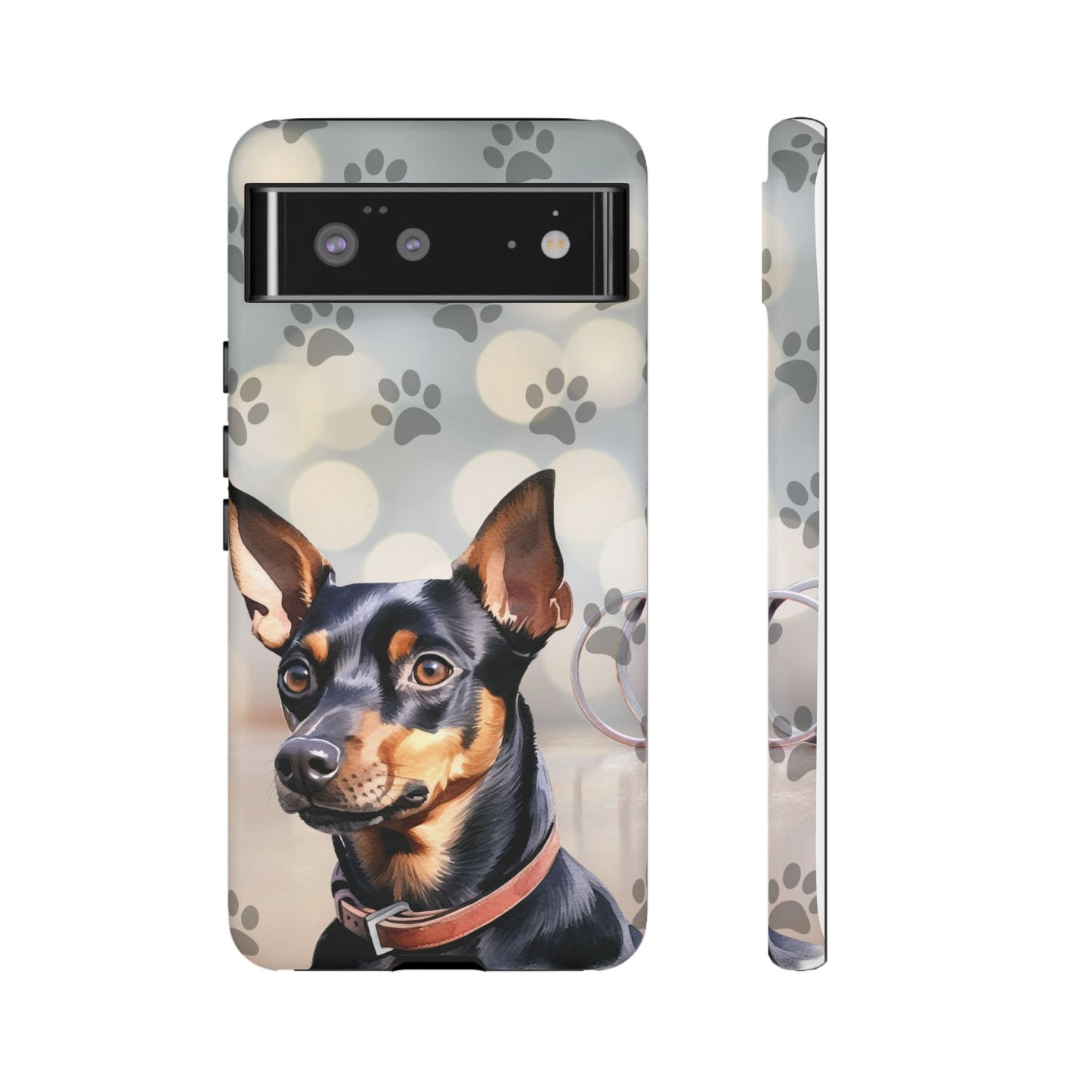 Miniature Pinscher by Tough Cases (Apple iPhone, Samsung Galaxy, and Google Pixel)
