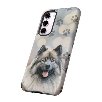 Keeshond Phone Case by Tough Cases ( Apple iPhone, Samsung Galaxy, and Google Pixel)
