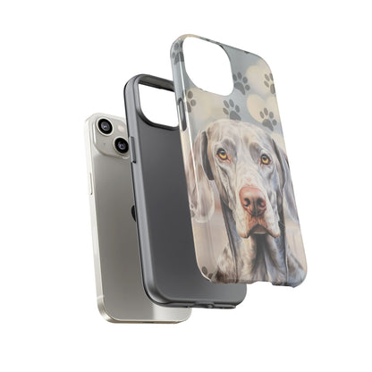 Weimaraner Phone Case by Tough Cases (Apple iPhone, Samsung Galaxy, and Google Pixel)