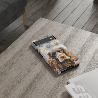 English Cocker Spaniel Phone Case by Tough Cases (Apple iPhone, Samsung Galaxy, and Google Pixel)