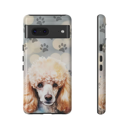 Poodle Phone Case by Tough Cases (Apple iPhone, Samsung Galaxy, and Google Pixel )