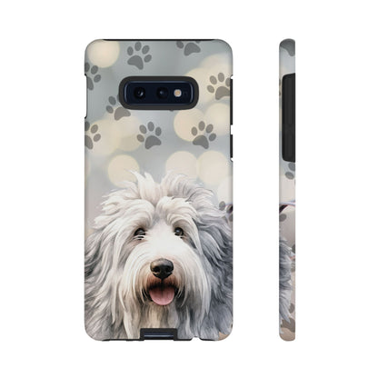 Old English Sheepdog by Tough Cases (Apple iPhone, Samsung Galaxy, and Google Pixel devices)